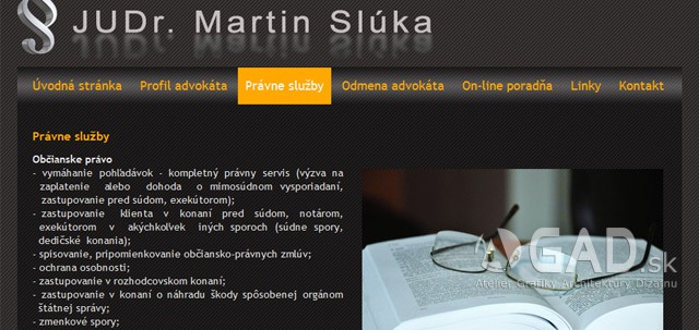 Webstránka Advokát-právnik-snv.sk Webstránka Advokát-právnik-snv.sk